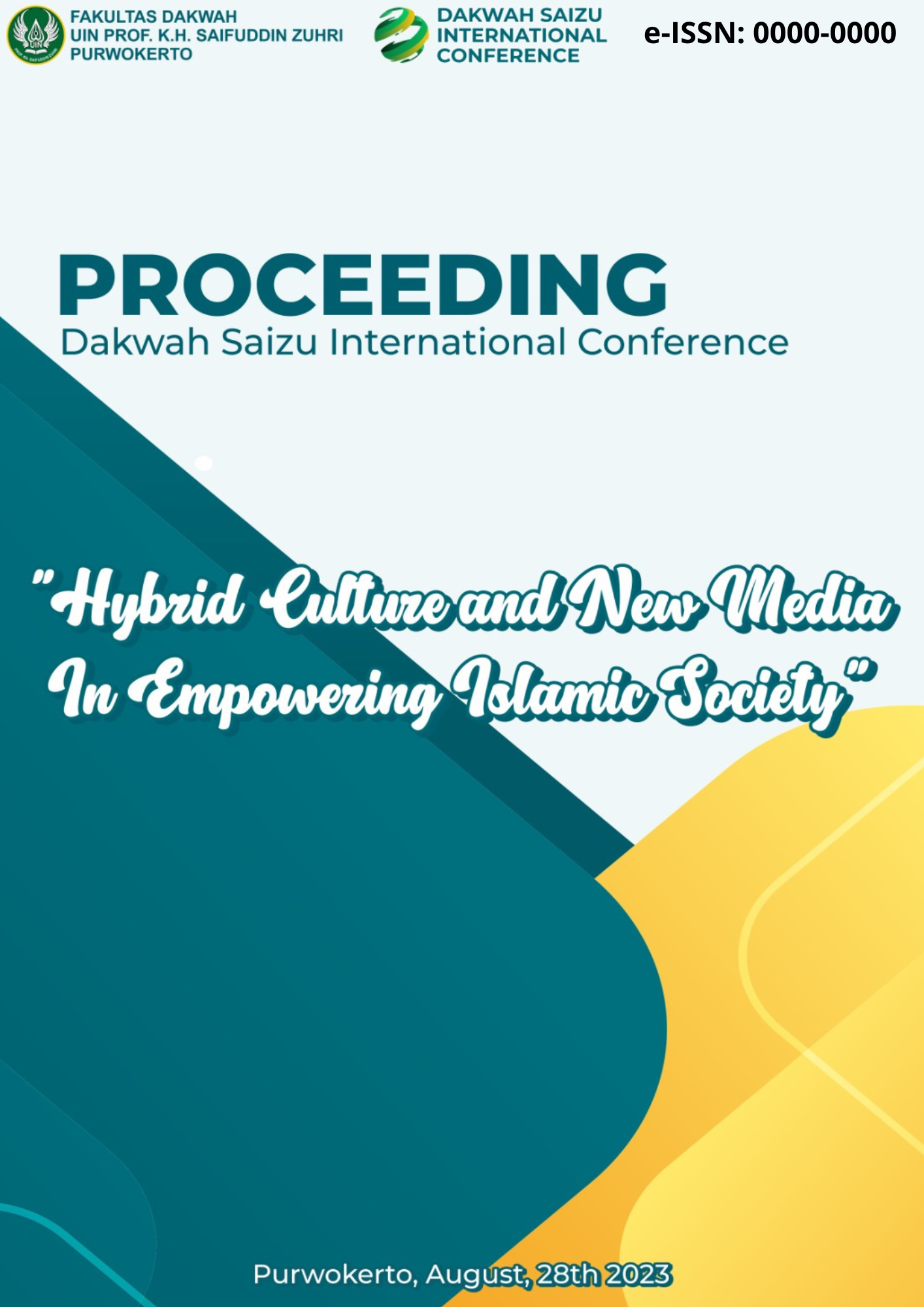                     View Vol. 1 No. 1 (2023): DAKWAH SAIZU INTERNATIONAL CONFERENCE PROCEEDING 
                