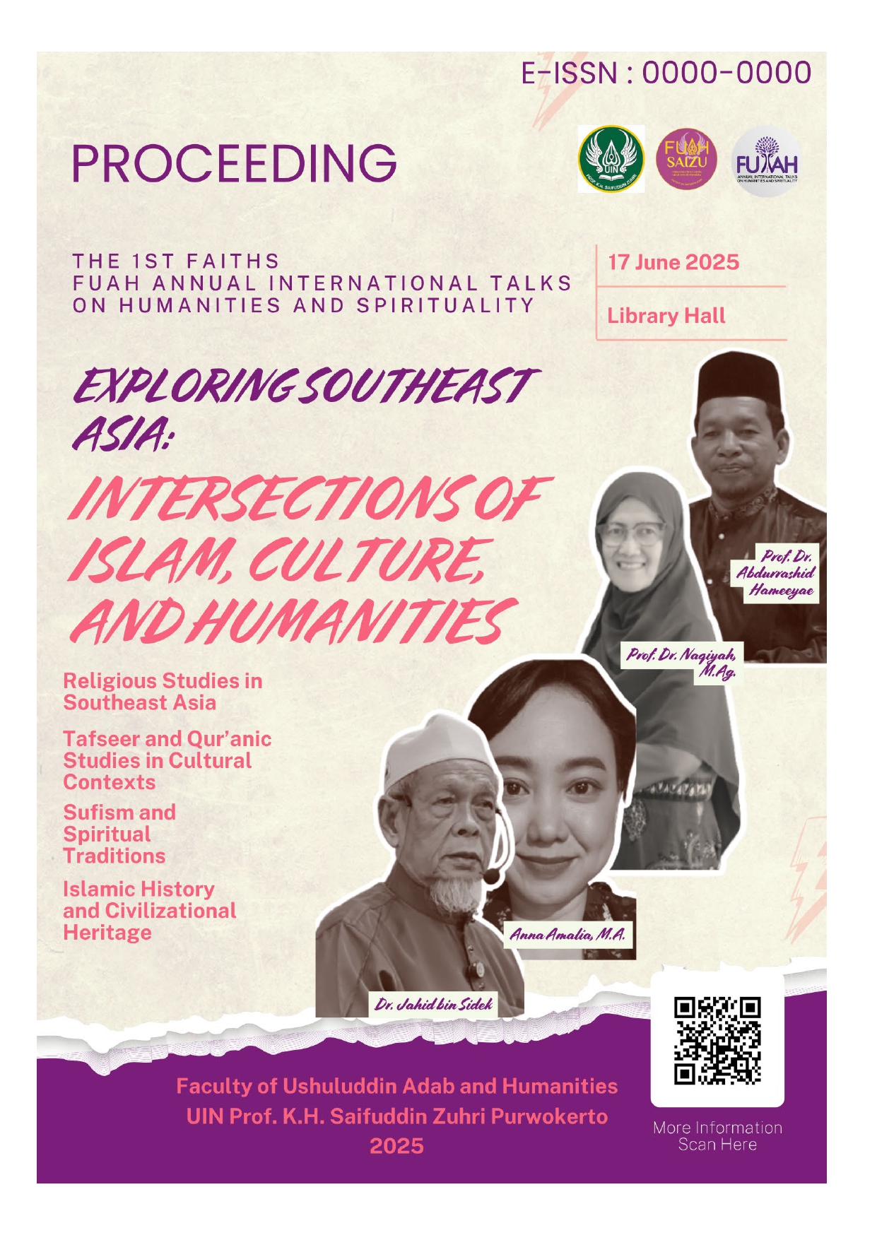 					View 2025: The First Proceeding  of FUAH Annual International Talks on Humanities and Spirituality (FAITHS)
				